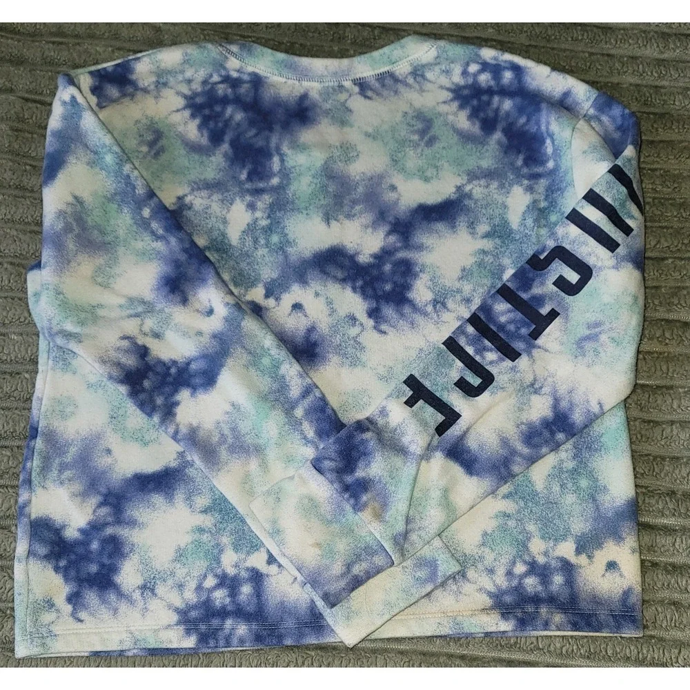 Justice Active Girls Long‎ Sleeve Fleece Crewneck Sweatshirt Size 12